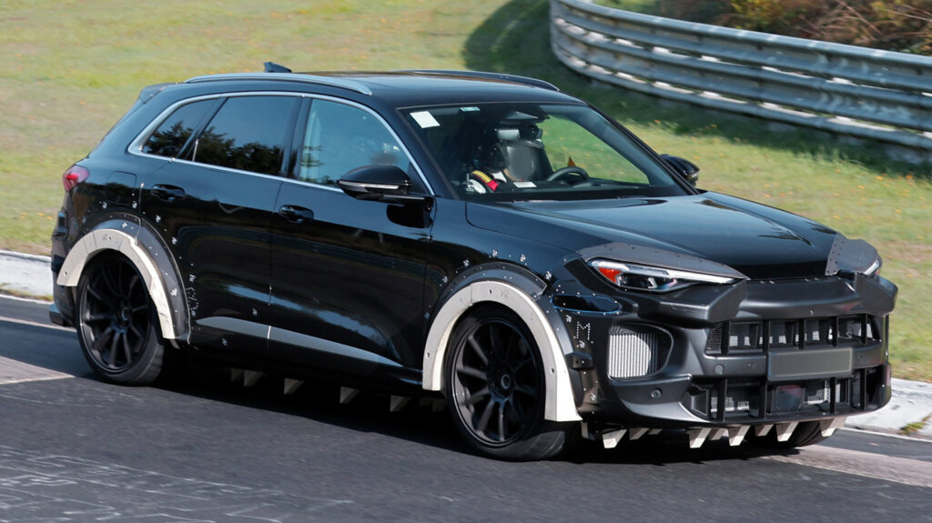 Porsche's Gas-Powered Macan Replacement Is Hiding Under This Widebody Audi Q5