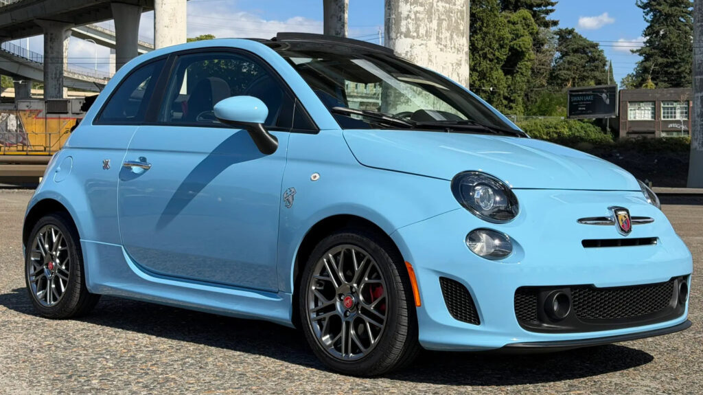 Someone Please Explain Why This Fiat 500C Abarth Sold For Double Its MSRP ($45k!!!)