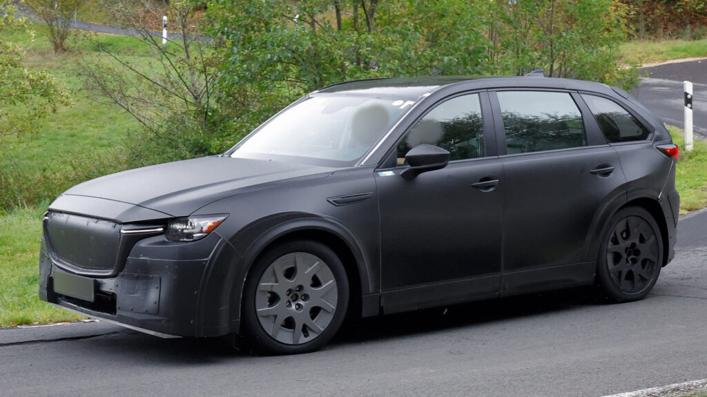 Mazda Delayed Its In-House EV Platform To 2029, So It's Still Driving Around This SUV Test Mule